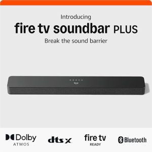 7. Amazon Fire TV Soundbar Plus for TV